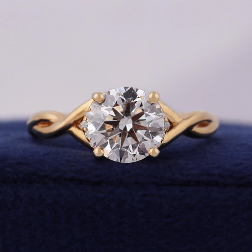 Round lab grown - lab, diamond