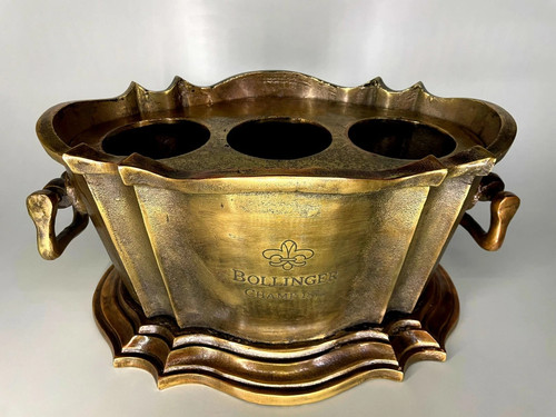 Antique wine cooler bollinger - cooler,