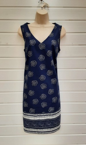 Shift pinafore dress blue - shift,pinafore, dress,blue
