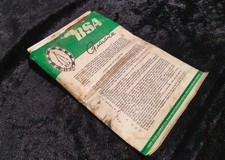 Vintage BSA Owners manual Maintenance book Raleigh 50s 60s Notthingam blank