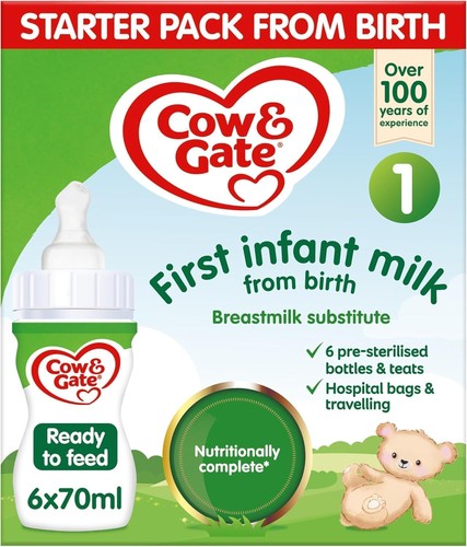 Cow gate first - &, milk
