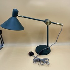Made.com Adjustable Green Anglepoise Large Heavy Table Desk Lamp *READ DESC*