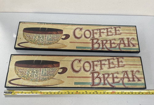 Coffee break wooden - wooden, wall