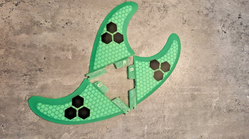 Surfboard fins thruster - fins, set