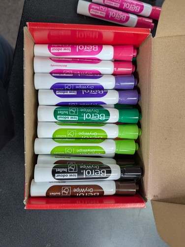 Berol dry wipe pens pack - berol,