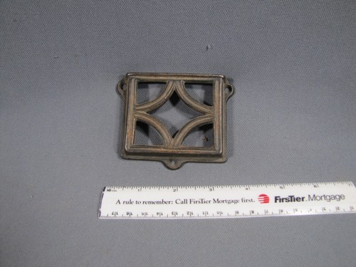 Antique cast iron pierced - cast,