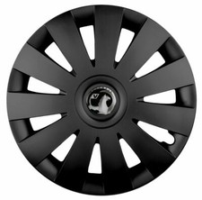 Set of 16'' Wheel trims hub caps fit Zafira Meriva Astra - black 