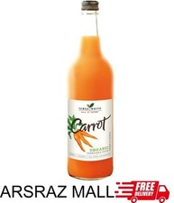 Organic Carrot Juice - Vegan - No Added Sugar - Picked and Pressed (Pack of 6 X 