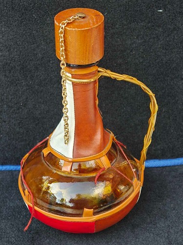 Vintage amber glass - glass, wine