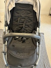 Oyster 2 Pushchair Black And Extra Colour Pack Beige