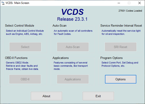 Vcds 1 software - 23.3.1,
