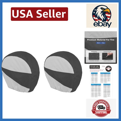 Black gray tire - &, covers
