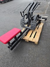 Back Row Commercial Gym Equipments. Free Weights Machines.