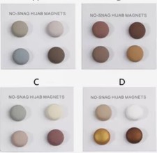 Magnets for head scarfs -Hijab