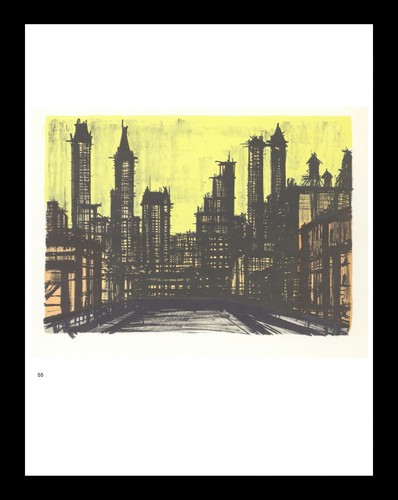 1967 bernard buffet lithograph - 1967,