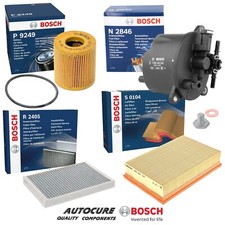 FOR LAND ROVER FREELANDER SD4 2.2 HSE 2010-15 MK2 FULL BOSCH SERVICE FILTER KIT