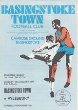 Basingstoke Town v Aylesbury 1976/7 (18 Jan) Southern League