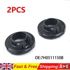 2X REAR LOWER RUBBER SPRING