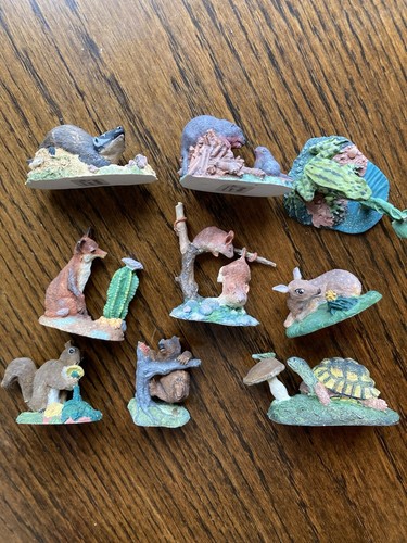 Miniature woodland animal - x9,