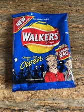 Walkers Crisp Packet 1999 Cheese And Owen, Micheal Owen Collectible