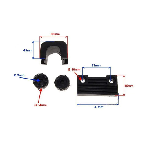 Fuel tank fixing rubber for - tank,