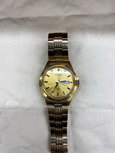 Pulsar quartz gold tone - pulsar,