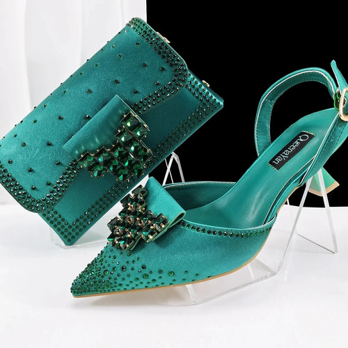 Ladies party pointed - toe, shoes