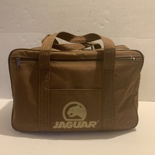 Vintage Jaguar Holdall / Gym Bag - Brown - Duffle Bag Day Bag Travel 