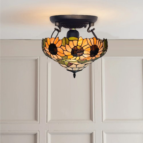 Tiffany style ceiling - lamp, 16