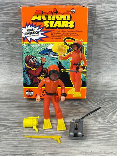 Action stars scuba diving - stars,