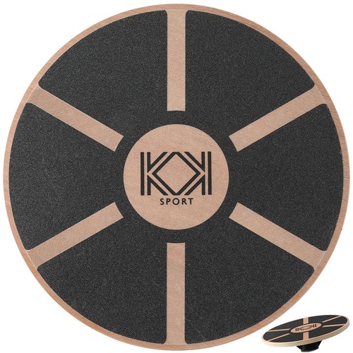 Wooden wobble balance board - kk,