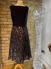 Blue / Nude Dress Size 14 -