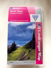 OS LANDRANGER MAP NORTH SKYE