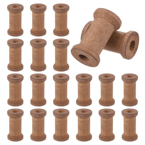 20pcs wooden spools crafts - spools,