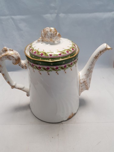 Antique limoges tea coffee - tea/coffee, pot