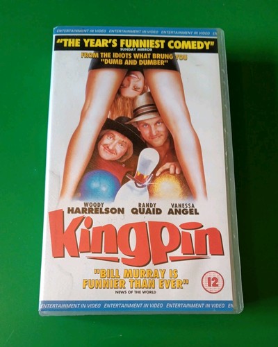 Kingpin vhs woody harrelson - vhs,