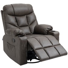 HOMCOM Manual Recliner Chair