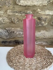 IKEA Scandinavian Art Glass Somrig Bud Frosted Vase “Pink” Retro Scnadi 1990s.’