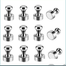 Neodymium Magnets Extra Strong Rare Earth Magnets for Fridge Whiteboard 12 PCS