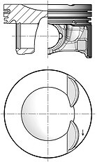 Kolbenschmidt 41533620 piston - 41533620,