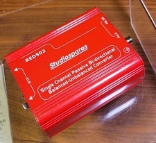 Studiospares red502  Bi-directional Unbalanced - Balanced Audio Signal Converter