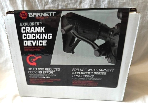 Barnett explorer crank cocking - barnett,