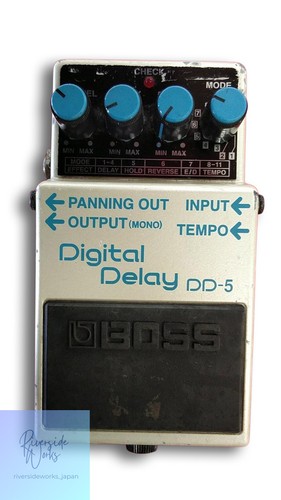 Boss digital delay guitar - delay, dd-5