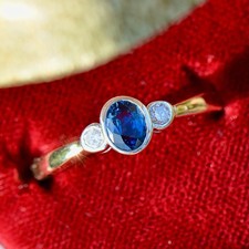 Vintage Sapphire and Diamond