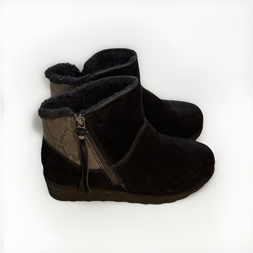 Bearpaw womans black - bearpaw,