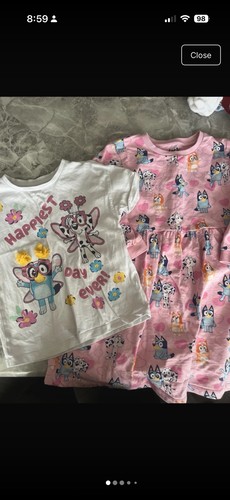Bluey dress and - and, age