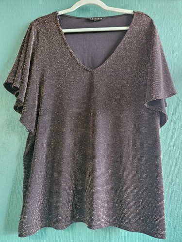Ladies lurex sparkly top - top, size