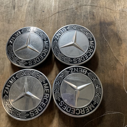 Black mercedes benz alloy - 4x,