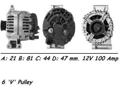 Alternator 100amp for mini - for,