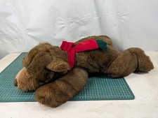Allders Exclusive Brown Bear Red Scarf Large Soft Plush Toy  22”